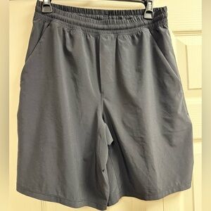 Men's Lululemon Peace Breaker Black Athletic Shorts Medium 9” Inseem